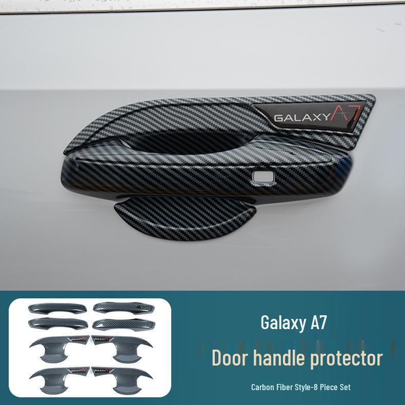 Geely Galaxy A7 Door Handle Protective Sticker - Anti-Scratch Decorative Accessory