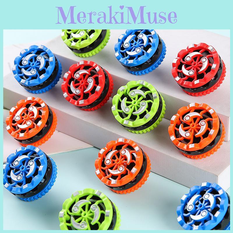 Collision Creative Luminous Plastic Gyroscope Children Toy Entertainment For