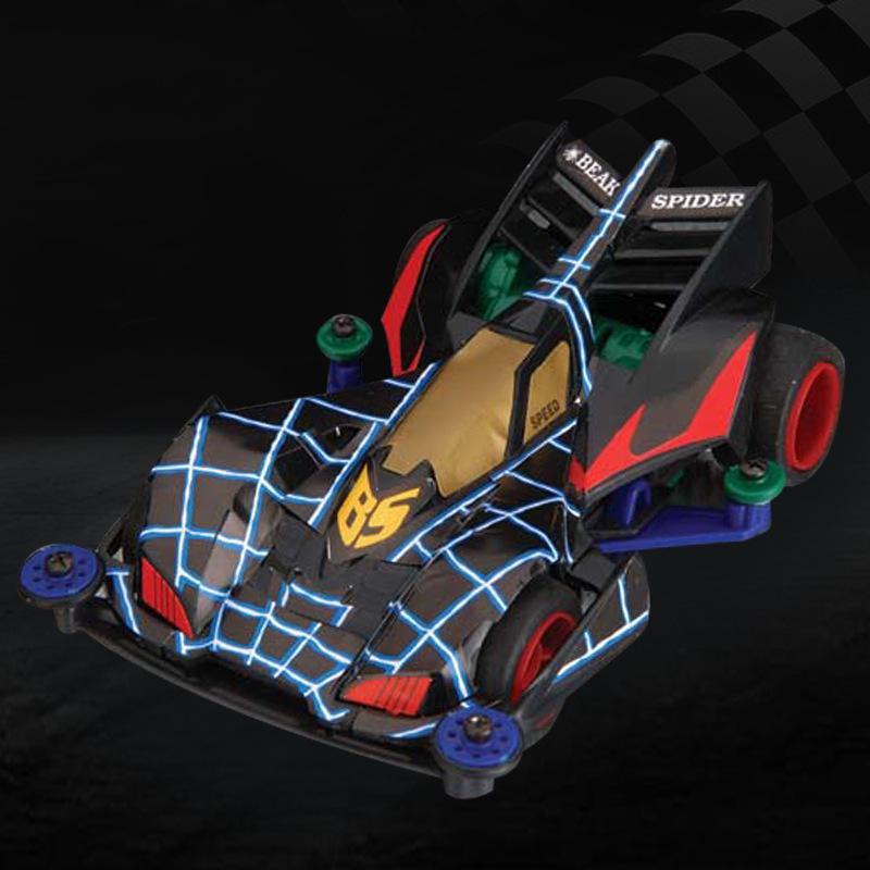 Cross-Border Cyclone Charge Spider King Racing Car: Interactive Four-Wheel Drive Toy for Kids