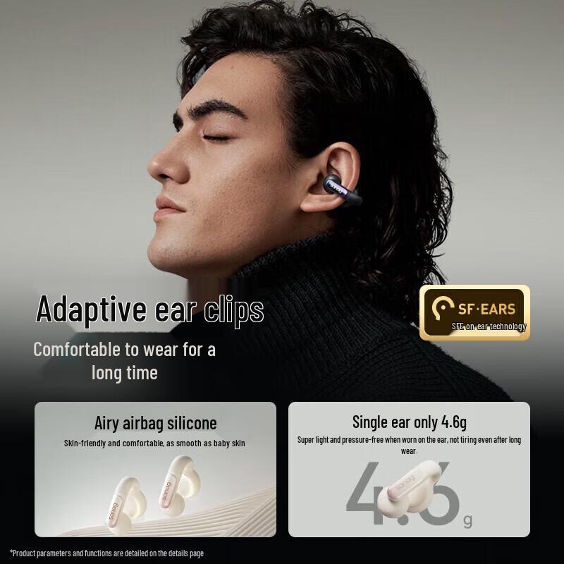 SANAG Z39 Pro Open-Ear Clip-On Bluetooth Earbuds