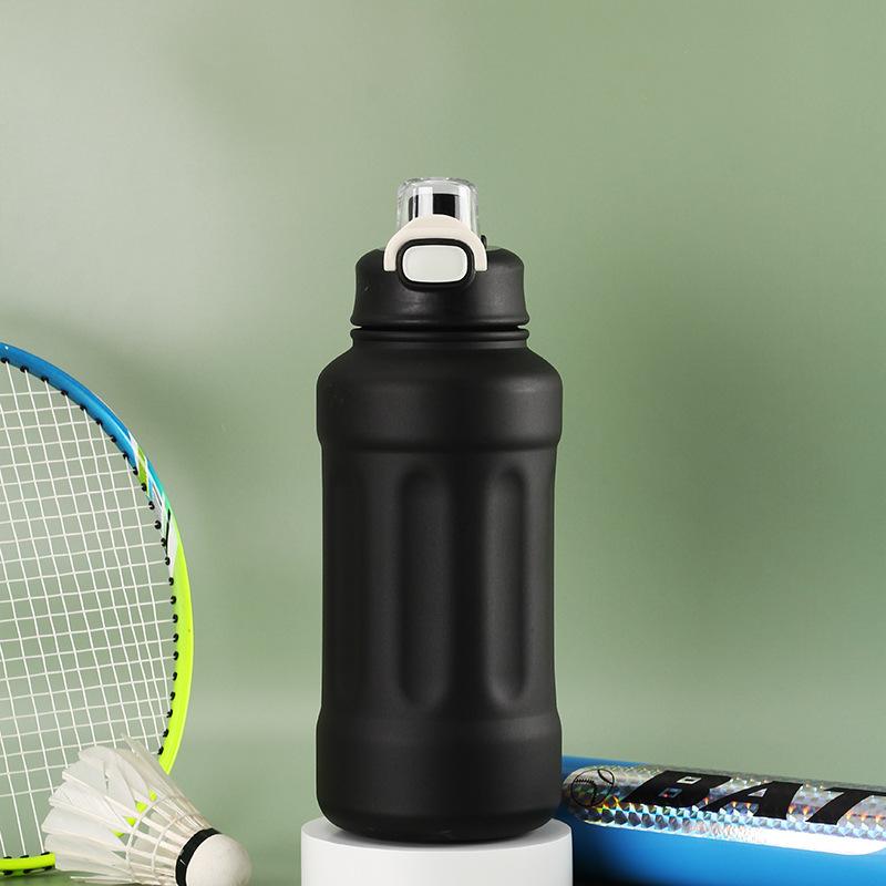 New Large Capacity Thermos Cup Stainless Steel Men Outdoor Sports Thermos Cup Ton Ton Pot Handle Kettle