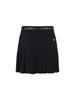 WIDEANGLE To Pro Pleated Hem Culottes L_Black
