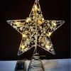 Yuzhu Line Tree Top Star Christmas Tree and Window Decorations