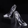1pc Cinderellas Crystal Shoes Kids Birthday Gift Home Decor High-Heeled Shoes Figurines Wedding Decoration Valentine's Day Gift