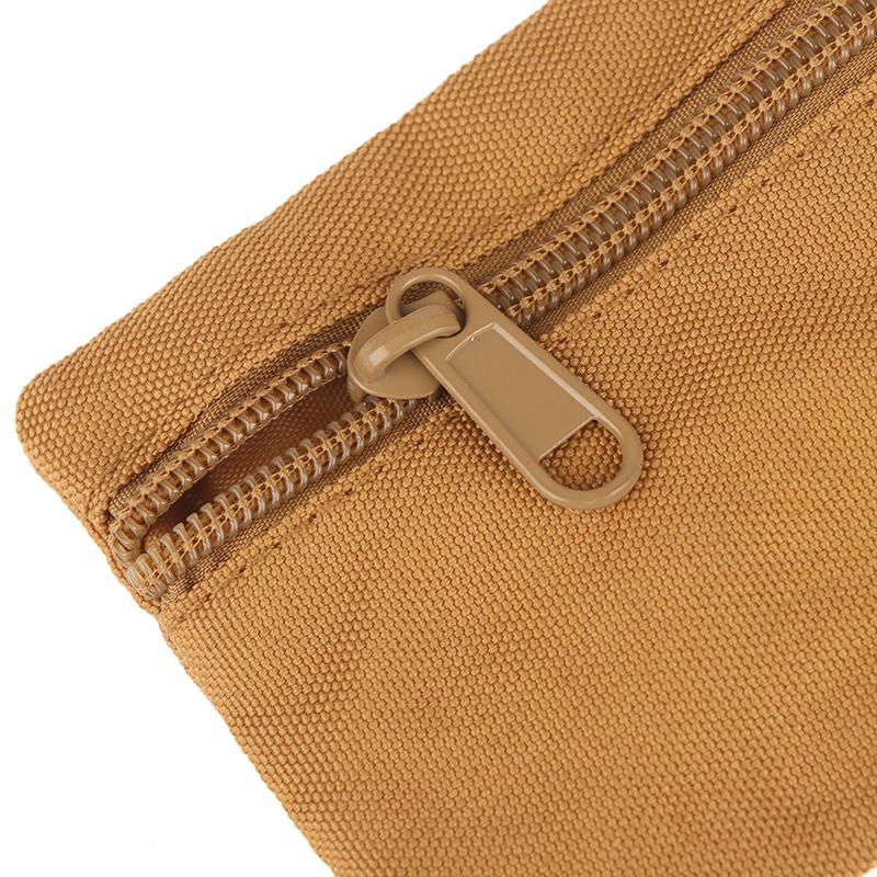 Mini Casual Hanging Neck Mini Coin Purse Card Holder Zipper Pouch Men And Women Key Small Bag Headphone Case With Lanyard