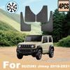 For SUZUKI Jimny - Automotive Tire Mudguard Waterproof Prevent Mud Splashing Car Mud Flaps Fender Trim 4pcs Accessories