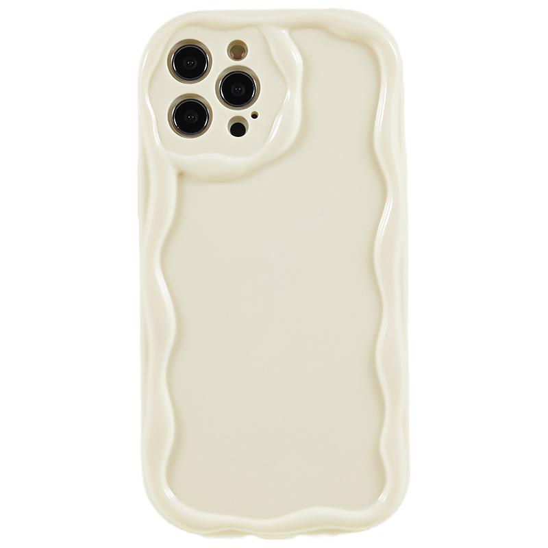 For iPhone 13 Wave Design Soft TPU Mobile Case Anti-drop Protective Cover