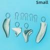100pcs R Type Hanging Firing Hook High Temperature Resistance Hanging Burning Needle Ring  Pendant