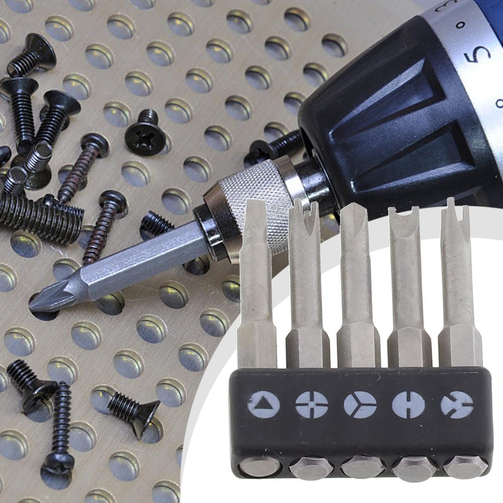 

Screwdriver Bits 5pcs Set Grey Inner Cross Screwdriver