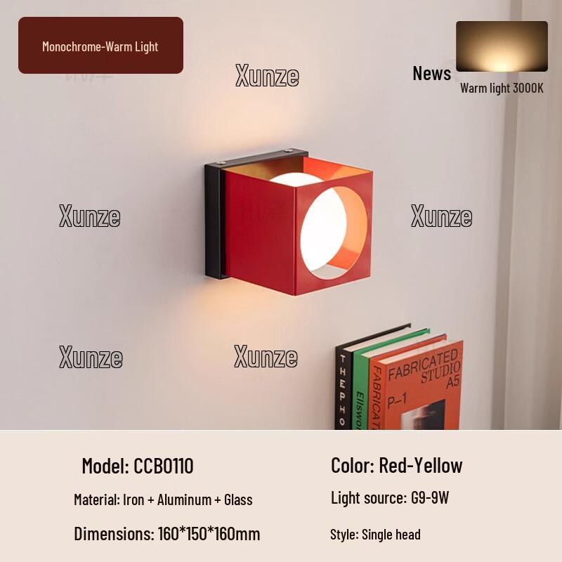 

NuFeng Modern Minimalist Bedside Wall Lamp
