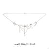 Waist Chain Belly for Dress Jeans Adjustable Bikini Elegant Metal Stylish Summer