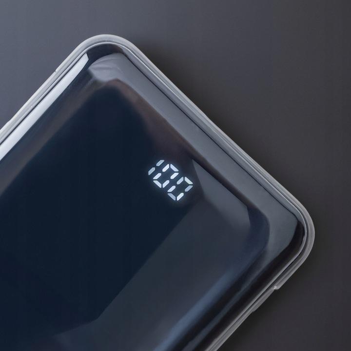 Powerbank 20000 Mah Power Bank Usb, Usb-C Szybkie Ładowanie Z Latarką Led