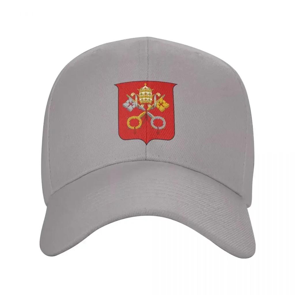 Fashion Coats Of Arms Of The Holy See And Vatican City Trucker Hat Women Men Personalized Adjustable Unisex Baseball Cap Summer