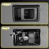ForToyota ide Interior Door Right Handle Left Set Pickup Black Tacoma 4Runner