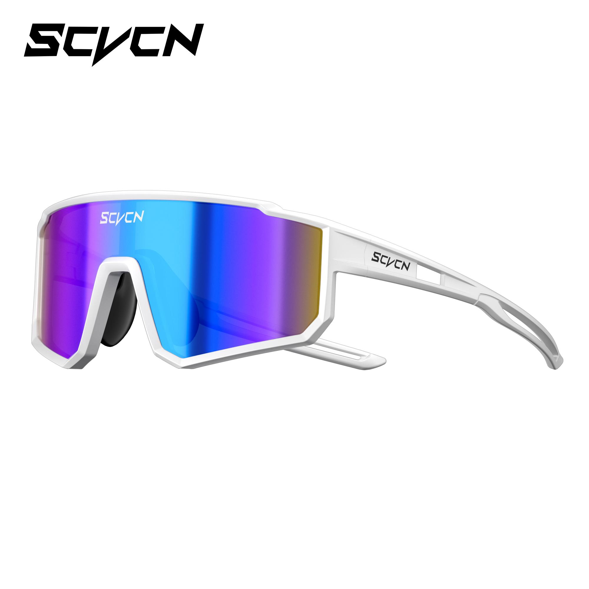 SCVCN New Photochromic Children Cycling Glasses Outdoor Sports Sunglasses Teenager UV400 Eyewear Boy Girls Road Bikes Cycling Cycling glasses