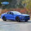 WELLY 1/24 Ford Mustang GT 2015 Alloy Car Model Diecast Toy Vehicle High Simitation Cars Toys for Children Kids Gifts