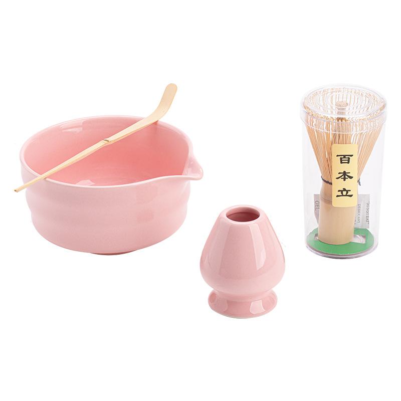 Set de ceai Matcha ceramic japonez de înaltă calitate 4-7 buc/set Cutie cadou Matcha Set de ceai Matcha cu tel și bol Râșniță somptuoasă Pensulă Instrumente de ceai Suport