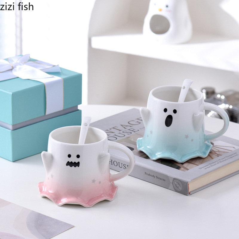 Ceramic Mug Creative Cartoon Coffee Mug Office Afternoon Tea Milk Cup Juice Cup Cute Styling Water Cups Tea Cups Household Goods