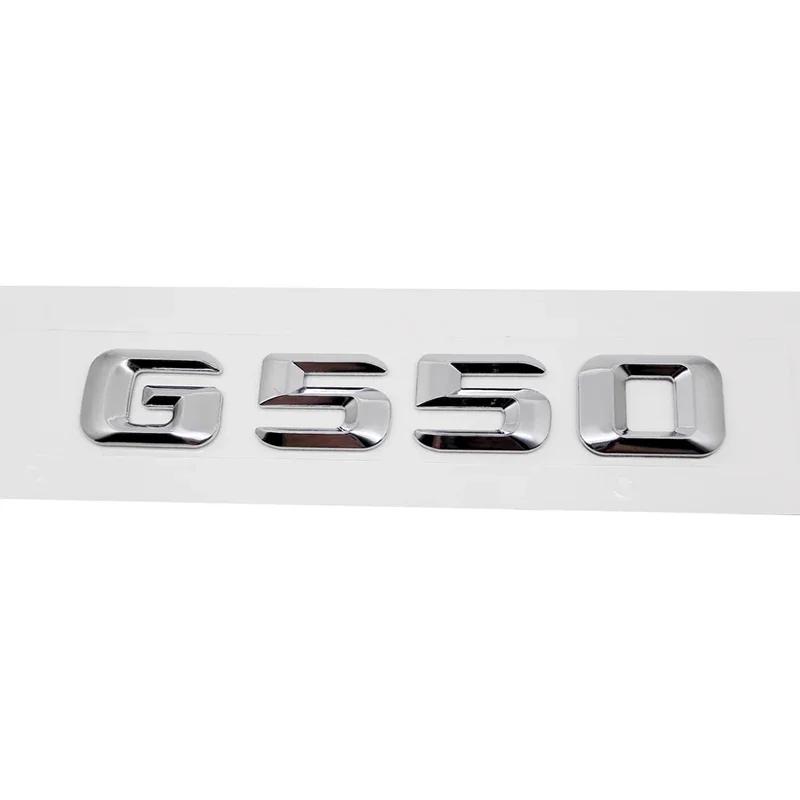 3D Letter Car Sticker Modified Tail Trunk Emblem Badge for Mercedes Benz G Class G63 G65 G200 G230 G300 G350 G400 G500 G550 AX1 