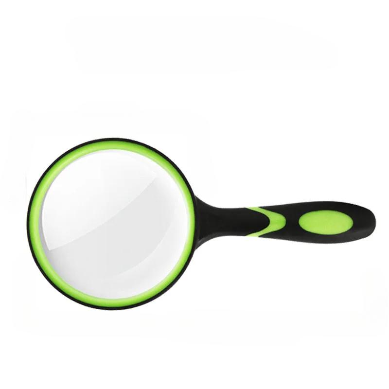 10X Magnifying Glass For Kids Seniors Handheld Reading Magnifier 60mm Magnifying Lens For Reading Science Nature Exploration