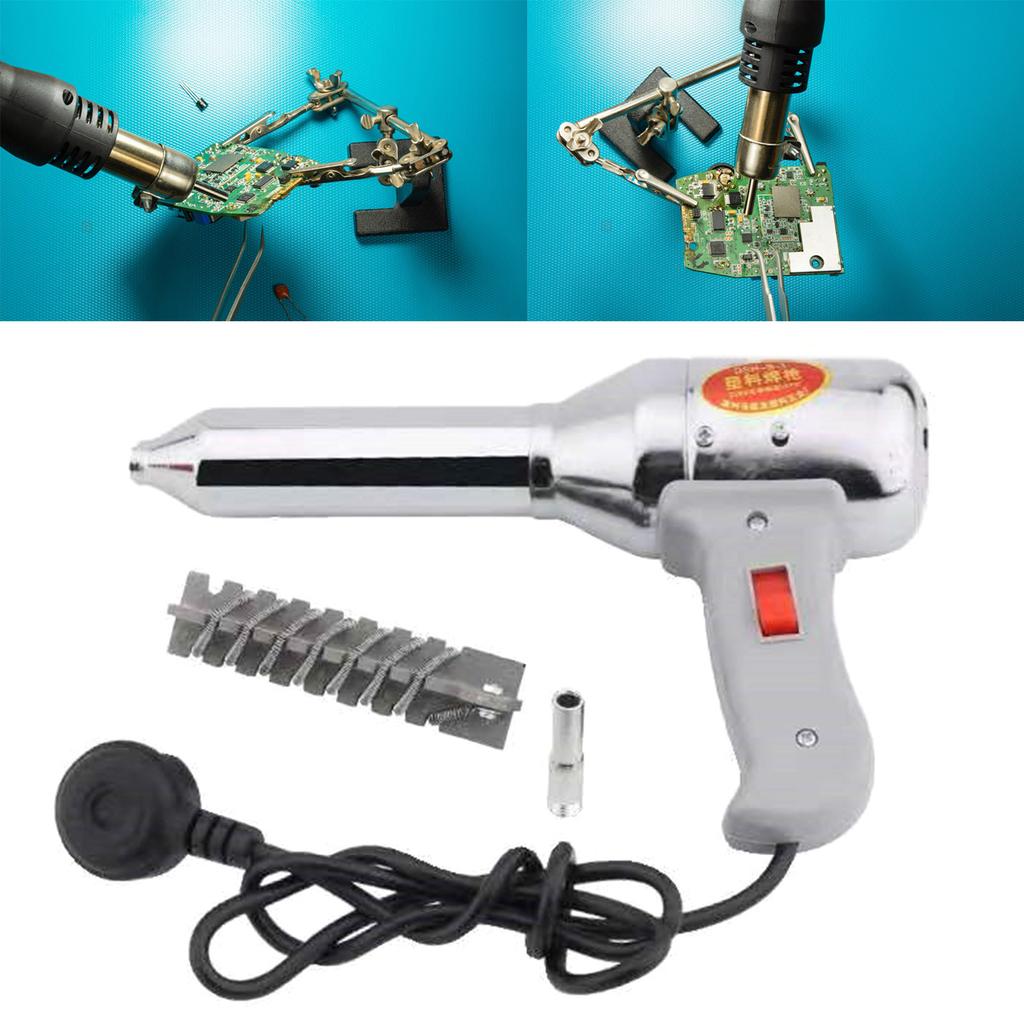 Professional 500W Hot Air Welding Nozzle Heavy Duty Plastic Welding Torch with Ergonomic Handle for Home Improvement