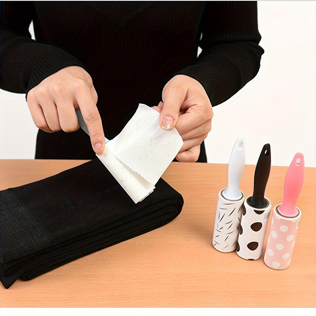 Mini Portable Cloth Lint Rollers - Effortless To Use, No Battery Required, Easy To Tear, Compact Design - Perfect for Daily Cleaning
