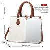 LEEXTON Women's Handbag, Tote Bag, Shoulder Bag, 2-Way, High-Quality, Large Capacity, Commuting, School, Stylish Business Bag