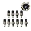 HUIKKJP Bug Rubber Valve, No Bug Rubber Required, Heat Resistant,