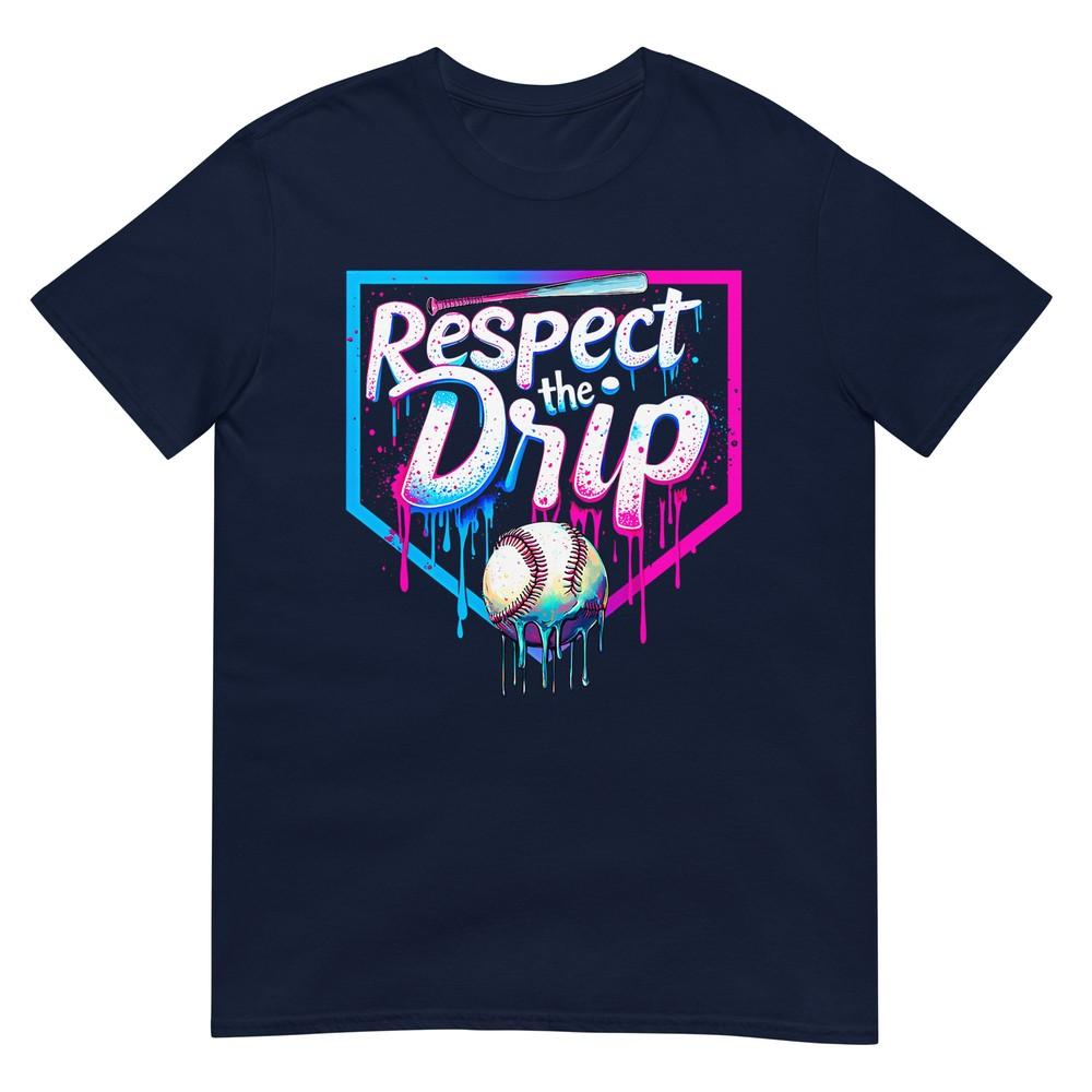 Baseball Drip For Boys Ice Cream Drip Youth Boys Baseball Tshirt S