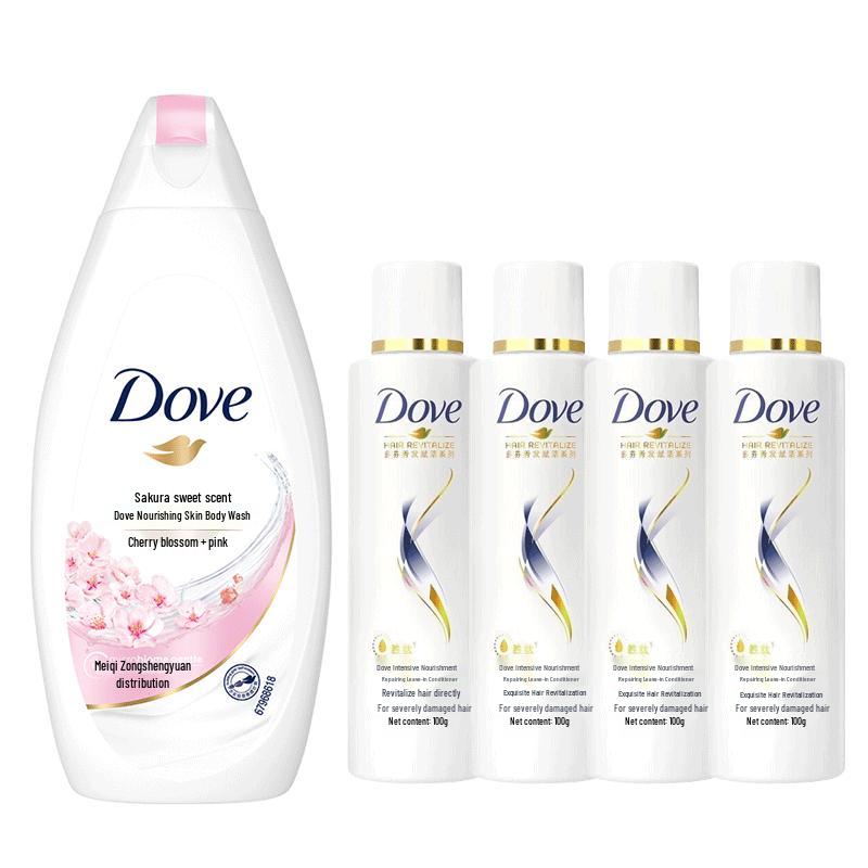 Dove Sakura Blossom Nourishing Shower Milk & Essence Set