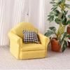 Dollhouses Plush Miniature Sofa Furniture For Toyhouses Jewelry Box Design Safe Childrens Play
