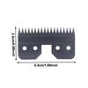 1Pcs 18 Teeth Ceramic Cutter Dog Grooming Blade Hair Clipper Blade Ceramic Cutters Pet Grooming Scissors