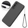 For OnePlus Nord 5 5G Liquid Silicone Case Phone Back Cover with Hand Strap