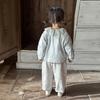 Korean-Style Spring Jacket & Pant Set for Girls (1-3 Years)
