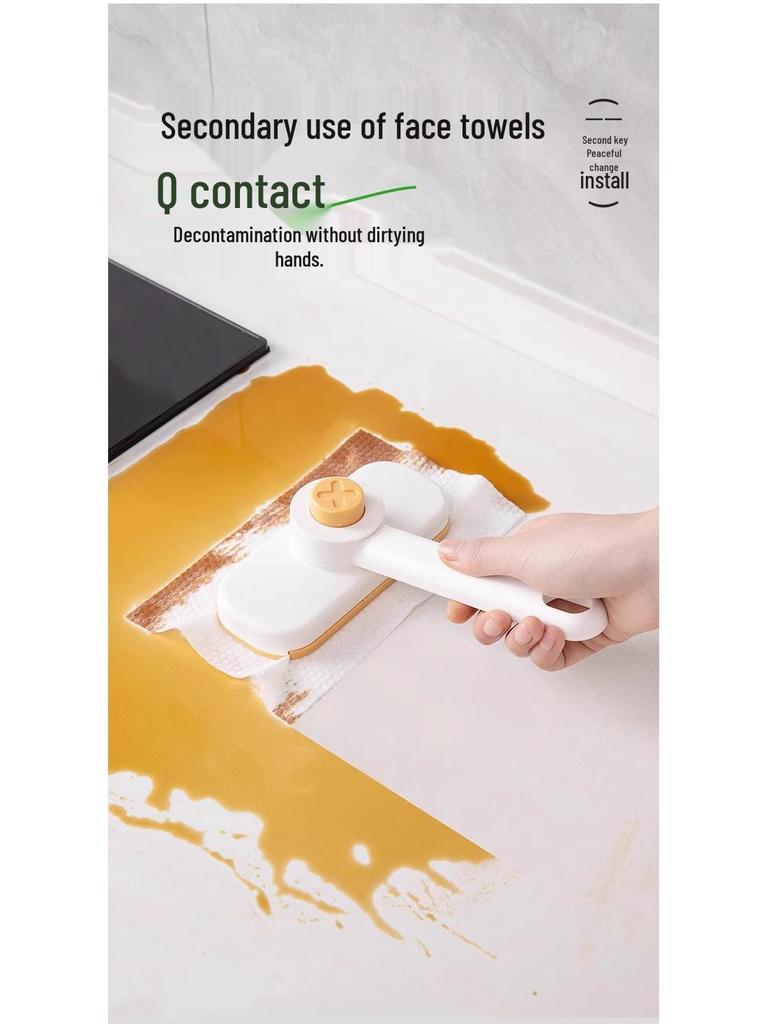 Drehbarer Freihand-Mini-Mopp mit Handtuchklemme