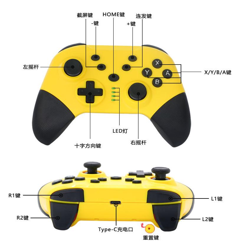 Buy Wireless Gamepad Controller Gaming Joystick Joypad For Switch Ps3 Pc Windows 7 8 10 Android Game Joypad At Affordable Prices Free Shipping Real Reviews With Photos Joom