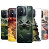 Crocodile Animal Phone Case For Xiaomi Redmi 12 13 12C 13C 14C 10 10C 10A 9 9C 9A 9T 8A 8 7A 7 6A 6 Pro K80 K70 K60 K40 K20 12 1