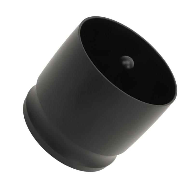 Dosing Rings Press Aluminum Alloy Anti Flying Coffee Powder Picker Coffee Making Supplies 58mm Black
