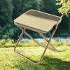 Outdoor Folding Backpack Stool Sturdy Crossbody Sports Folding Chair Strong Load-bearing Handbag Style Pencil Case Stool