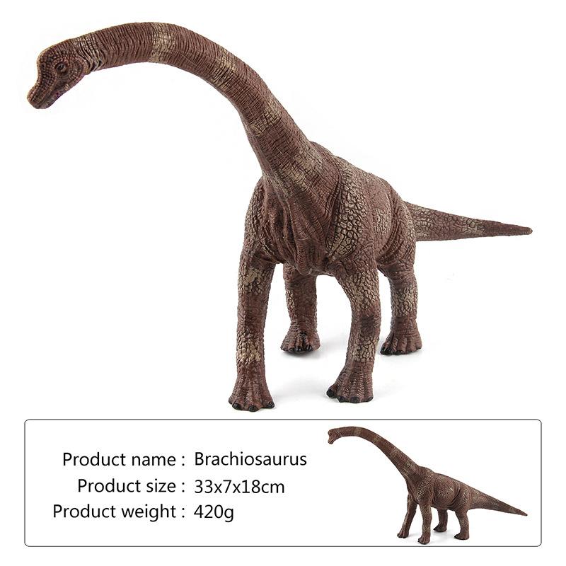 

English Picture Details Dinosaur World Figure Model Toy Brachiosaurus Herbivorous Brontosaurus Astrosaurus