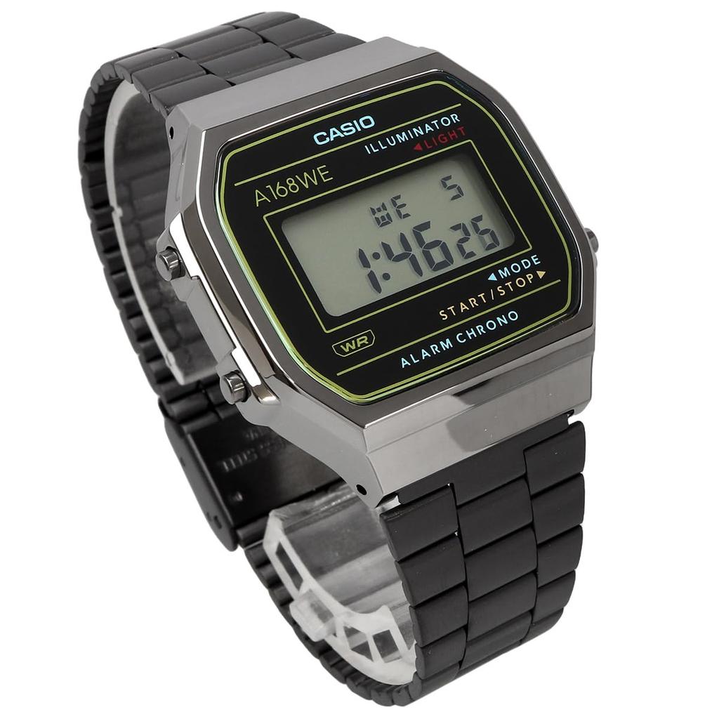 Casio Digital Watch Vintage Series Heritage Colors Kids Black Overseas Model [Casio] A168WEHB-1A Men's Women's [Item]
