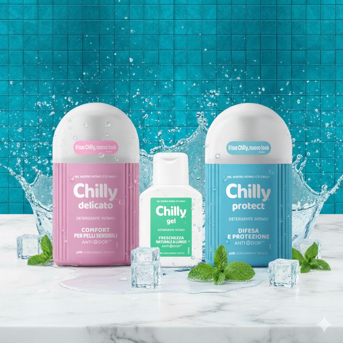 Premium Balance (1 Chili Delicato Gel Type 200ml + 1 Protect Gel Type 200ml + 1 Fresh Gel Type 50ml)