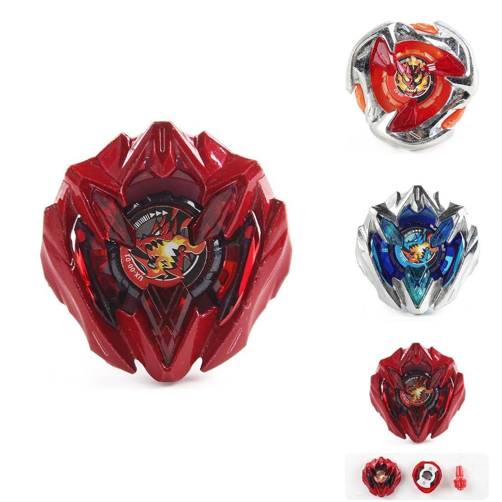 Durable Blue Alloy Spinning Top Toy Single Pack Non-electric Battle Gyro For Kids
