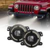 4 Inch Round LED Front Driving Fog Lights for Grand Cherokee 2011-2013/Wrangler JK 2007-2018
