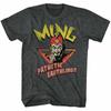 Flash Gordon Ming Pathetic Black Heather T-Shirt