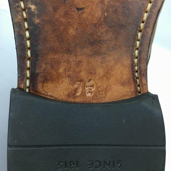 VAN LIER Handmade All Leather Chukka Boots Brown Size 7.5 26.0 Men’s(USED)