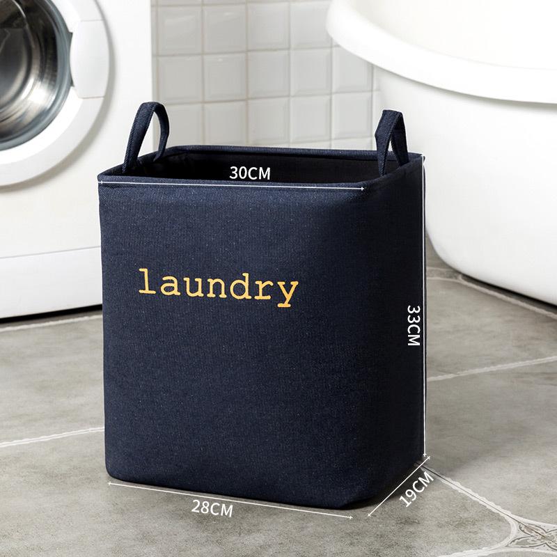 Foldable Laundry & Storage Basket for Clothes and Toys