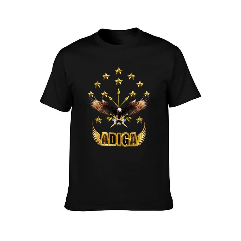 adiga Circassian  gift for those you love TShirt Fashion Casual Short Sleeve TShirt