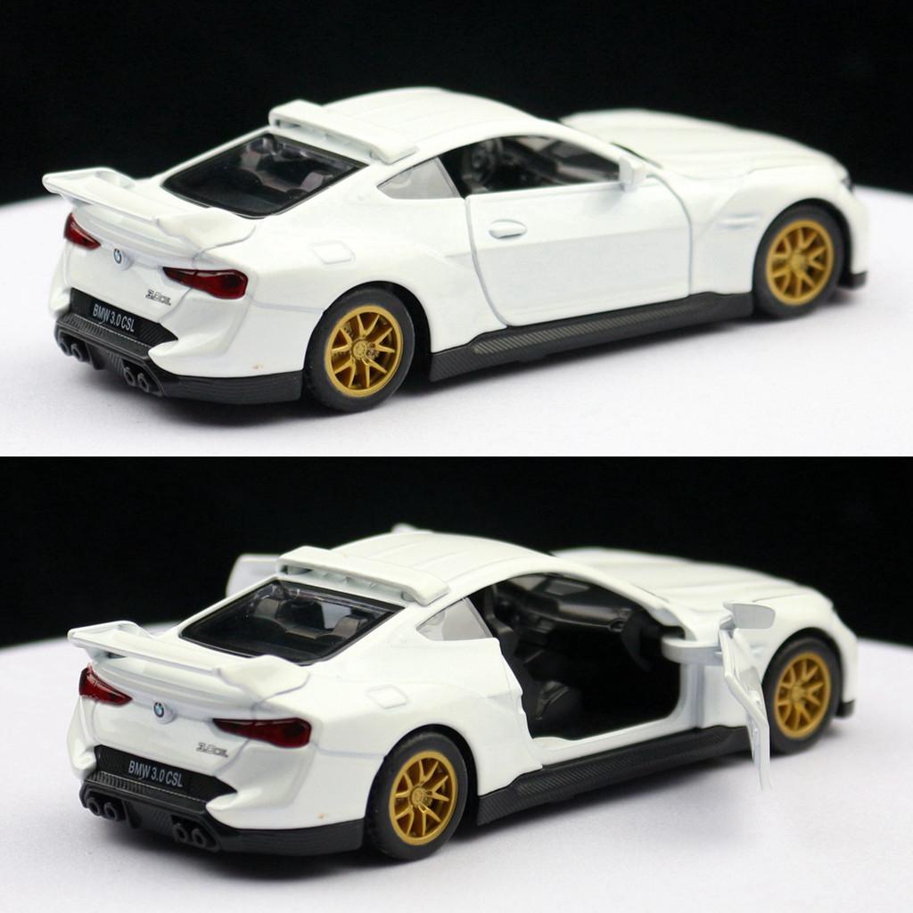 Alloy White Simulation Racing Car Model Children Toy For Display Play And