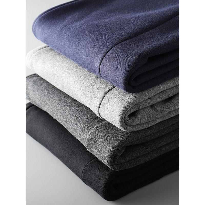 Thickened Export Export Tail Single Cut Label Winter Sweatpants